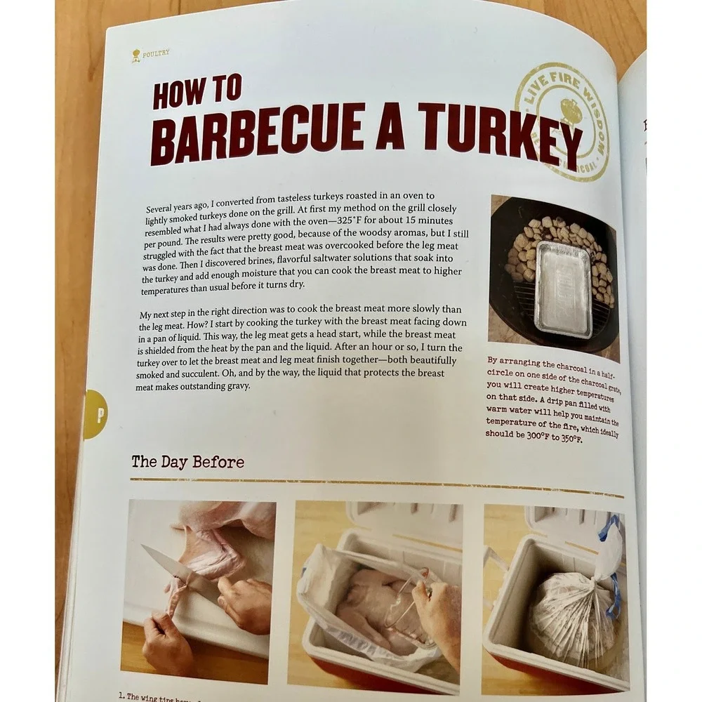 Weber Cookbook Unisex OS Multi Charcoal Grilling‎ Art of Cooking with Live Fire